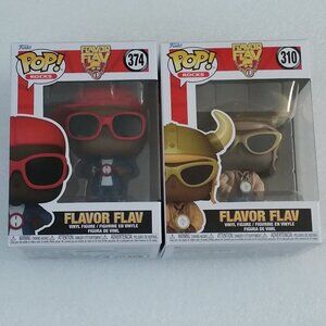 Funko Pop Flavor Flav Bundle #310 & #374